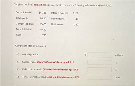 jaarrekening adidas|Adidas financial statements 2022.